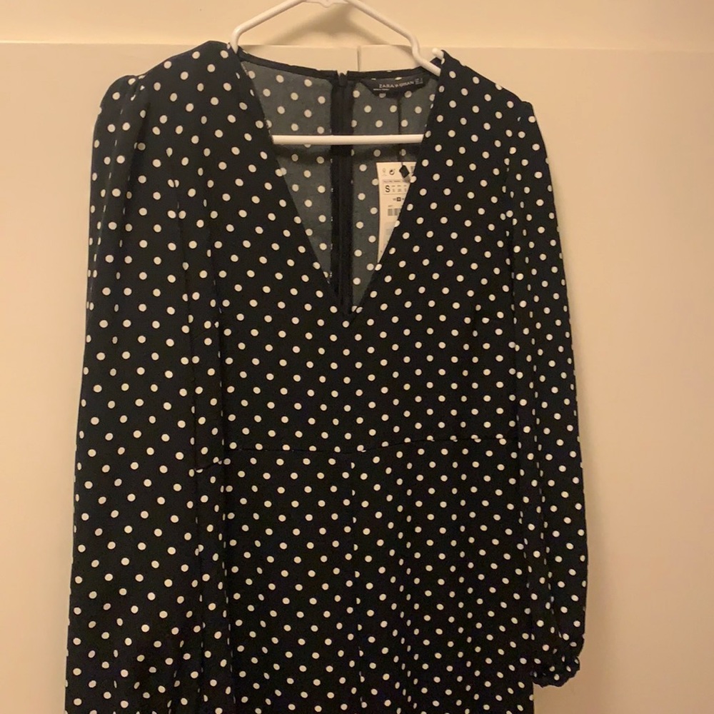 Zara one piece polka dot outfit